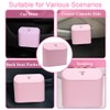 Car Trash Can Bin with Lid - Universal Vehicle Mini