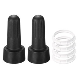 PATIKIL Socket Ring Removal Tool with Aluminum Lamp Shade Socket Rings 6 in 1 Set for Medium Base E26/E27 Sockets Light Fixtures