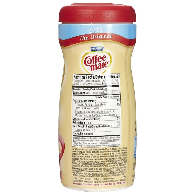 Nestle Coffee mate Creamer 11oz Powder Creamer, Lite Original