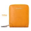CHANPINCL RFID Wallets for women Genuine Leather Zipper Purses Secure