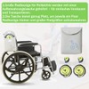 Ehucon WheelCover for transport wheelchair wheels, wheelchair accessories, tyre covers