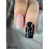 kodi professional No Sticky Top Coat Art 7ml. With flakes.