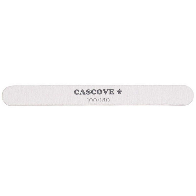6pc Mixed Shape and Grit Nail Files Double Side Half