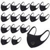 NUÜR 16pcs Fabric Breathable Face Mask, with Air Valve and