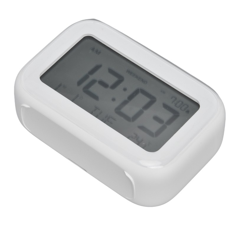 Mini Digital Alarm Clock with LCD Screen Snooze Function 12H