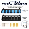 Fishing Rod Holder Wall Mount Rack Organizer, Holds 6 Rods