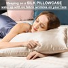 Ravmix Silk Pillowcase for Hair and Skin with Hidden Zipper,