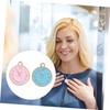 TEHAUX 60pcs Clock Pendants for Jewelry Crafting Cute Earring Accessories