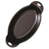 Lodge Heat Enhanced and Seasoned Cast Iron Oval Mini Server,