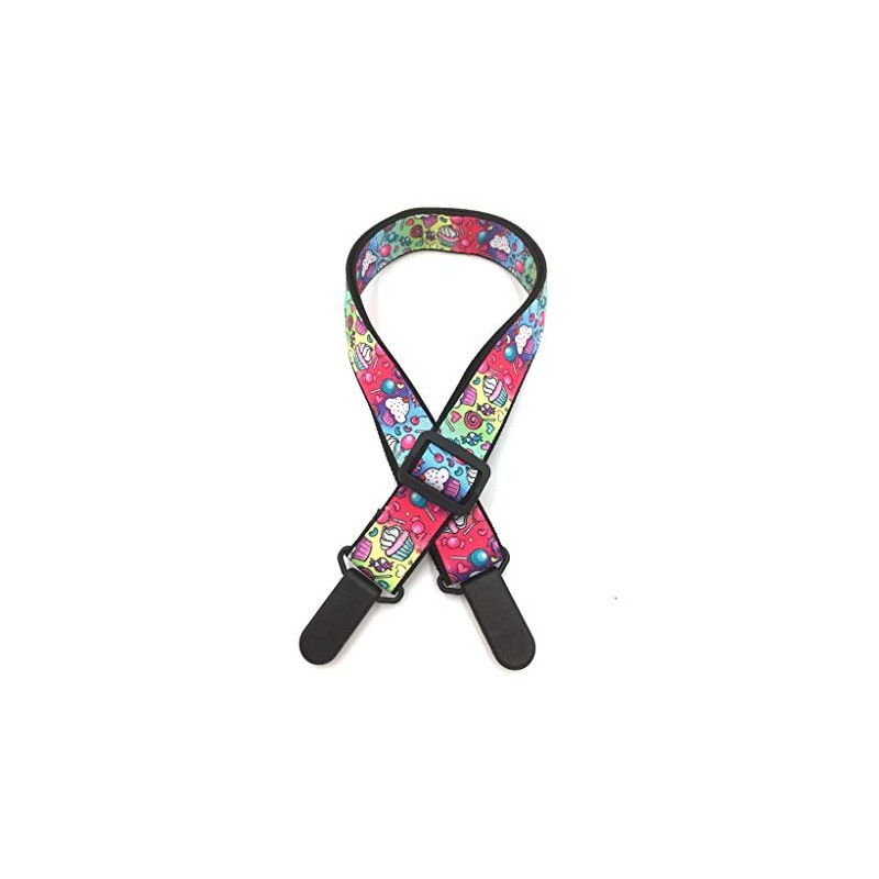 Book Bag Buddies Clip-On Shoulder Strap - Multiple Designs (Cupcake)