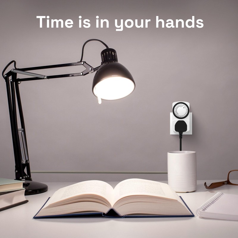 HBN Plug Timer Socket UK,Programmable Segment Plug Timer, for Home