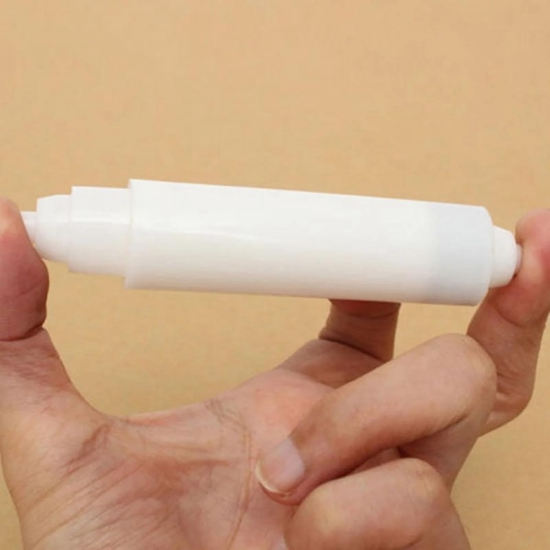 White Toilet Paper Holder, Toilet Paper Holder Roller Spindle Replacement