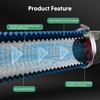4-Inch Aluminum Ducting, Dryer Vent Hose, Heavy-Duty Three-Layer Protection, 8-Feet