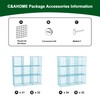 C&AHOME Wire Cube Storage, 9 - Cube Organizer Metal C