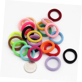 Healvian 600 pcs High Elasticity Rubber Bands Hair Ties for Adults Mixed Colors Durable Ponytail Holders No Gentle All Hair Types for Sports and Daily Use