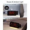 Roxicosly Projection Alarm Clock for Bedroom Ceiling, 118 dB Super