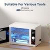 Yofuly Dual Lamp Sterilizer, 12L Large Sterilizer for Nail Tools,