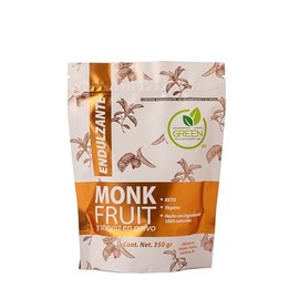 Monk Fruit en Polvo - Edulcorante Natural Sin Calorías | Sustituto del Azúcar Saludable y Keto-Friendly | Ideal para Bebidas y Postres | 100% Puro y Natural 350 gramos