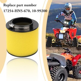 Rancher 350 Air Filter for Honda Rancher 350 TRX350 TRX350TE TRX350TM TRX350FE 2000-2006 Rancher 400 TRX400FA TRX400FGA Foreman 450 400 TRX450S TRX450FE TRX400FW 2000-2006 ATV 17254-HN5-670