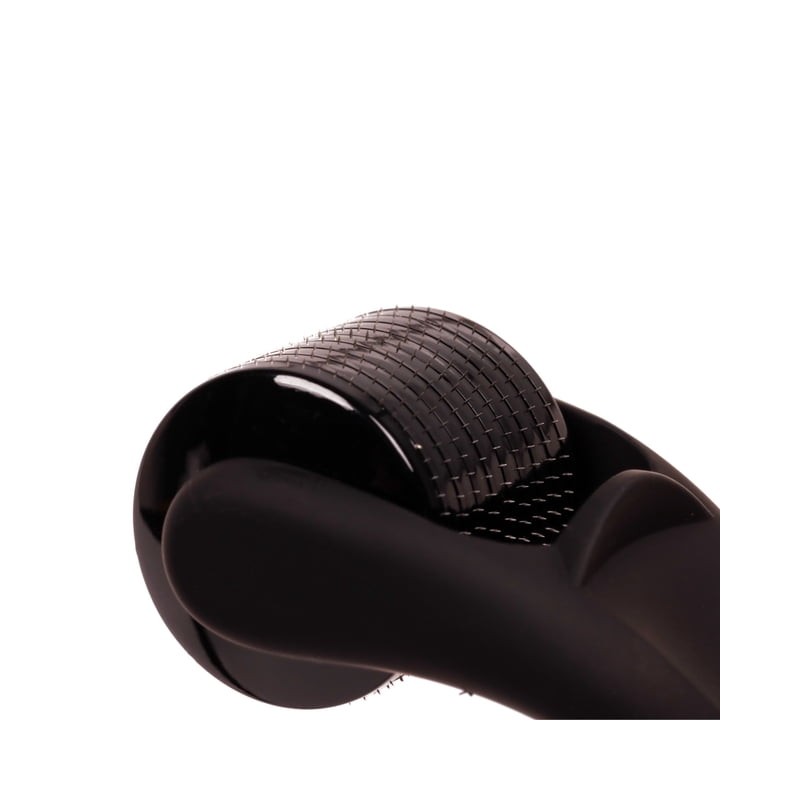 Dermaroller Blackbeard 0.3mm Rodillo de Microagujas de Titanio para Crecimiento