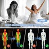 Grounding Sheet for Sleep Wellness, 203x99cm Earthing Mat with Silver