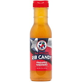 Rib Candy - Pineapple Habanero Net Wt. 17 oz (476 g) Bottle