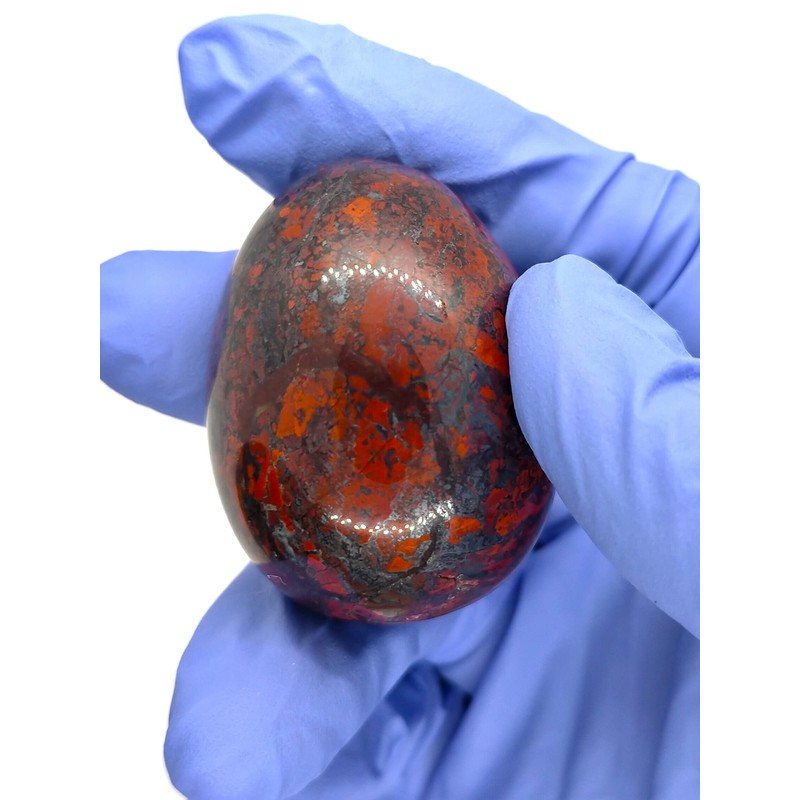 Mineral Specimen 30x40mm Oval (Brecciated Jasper)