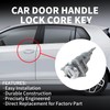 Front door lock cylinder 2 Keys, Compatible with 2011-2018 Kia
