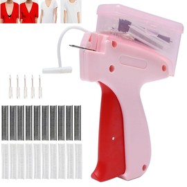 Micro Stitch Gun for Clothes Stitchy Quick Clothing Fixer Mini Sewing Machine Quick Stitch Fine Needle Head Tagging Gun for Clothing (with Store Box 2000 Fasteners)