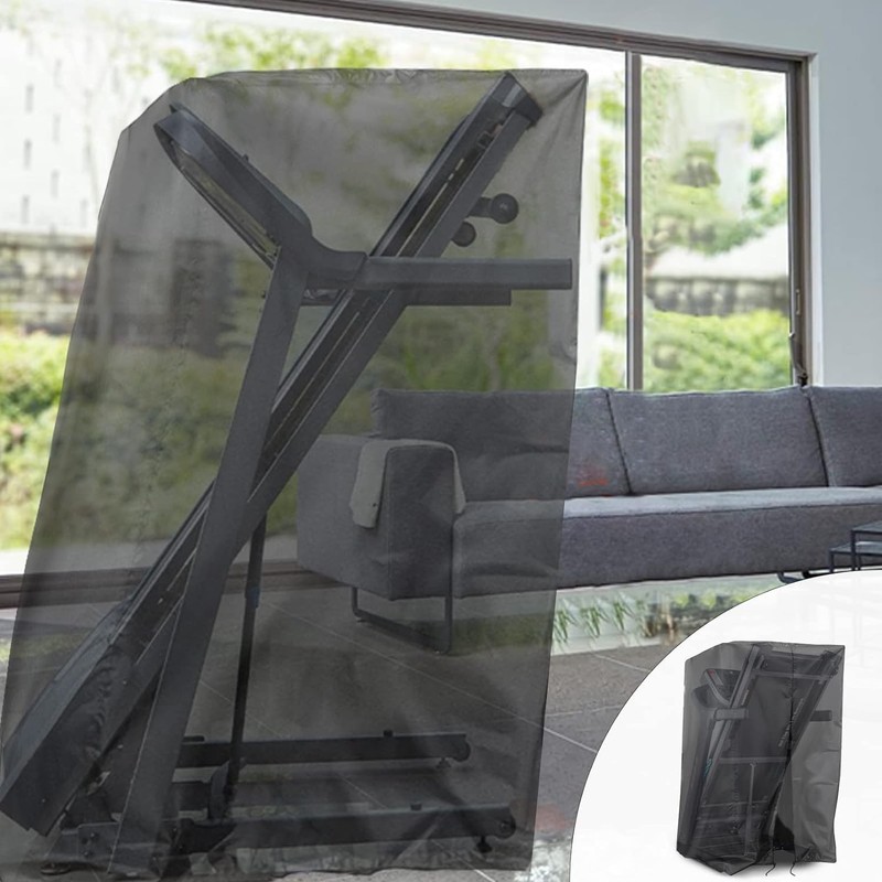 Iptienda Treadmill Cover, Folding Treadmill Covers Waterproof for Foldable Running