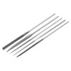 multicomp PRO Needle File Set, 5 Piece, Hand, Half Round,