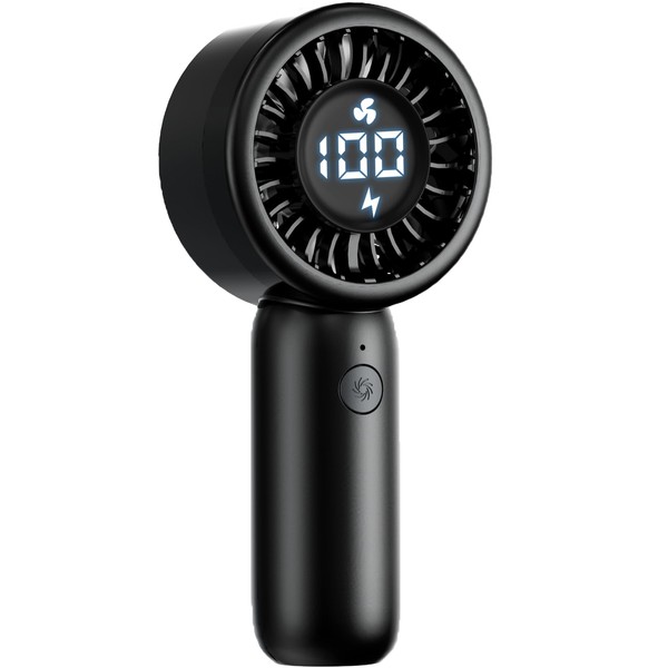 Portable Handheld Turbo Fan with LED Display - Turbocharged 32ft