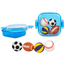 Idena 20110 Eraser in Box, 4 Balls