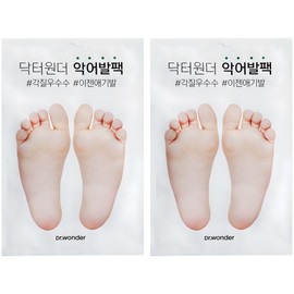 Dr. Wonder Crocodile Foot Pack, 2 pcs / 닥터원더 악어발팩, 2개
