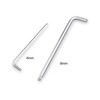 TONE BPLT90 Long Ball Point L Shape Wrench Set, Contents: