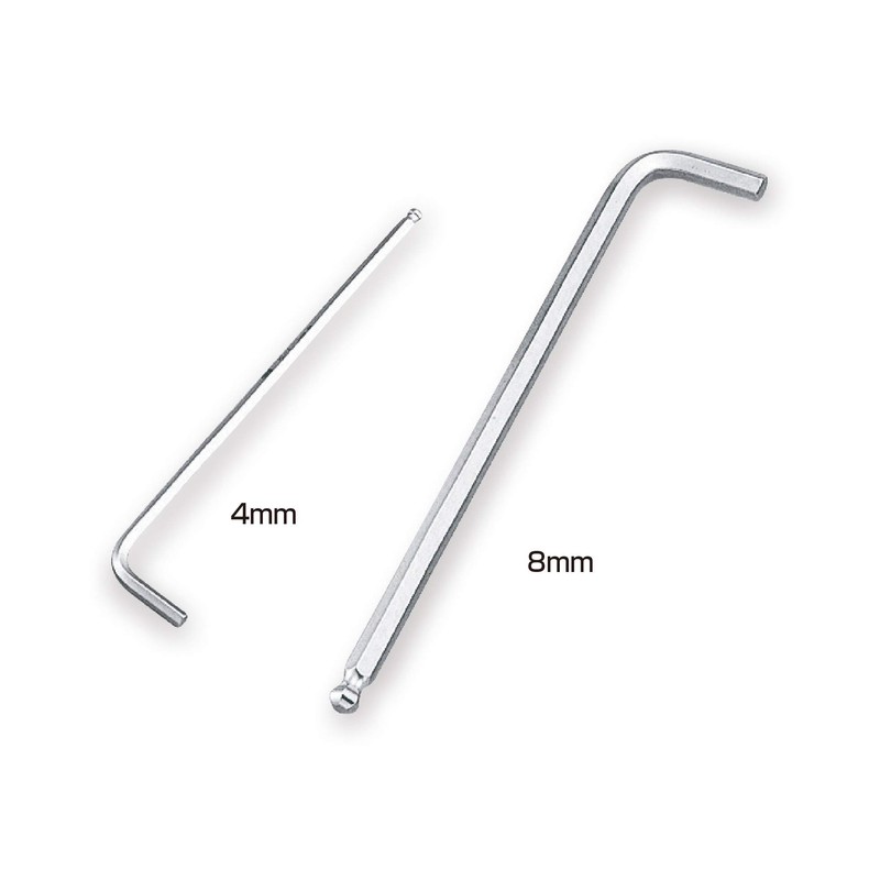 TONE BPLT90 Long Ball Point L Shape Wrench Set, Contents: