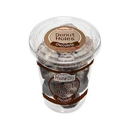 Prairie City Chocolate Donut Holes, 5 Ounce -- 12 per case.