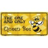 The One and Only Queen Bee License Plate