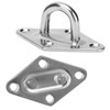 10Pcs Eye Plate 316 Stainless Steel Heavy Duty Suspension Pad
