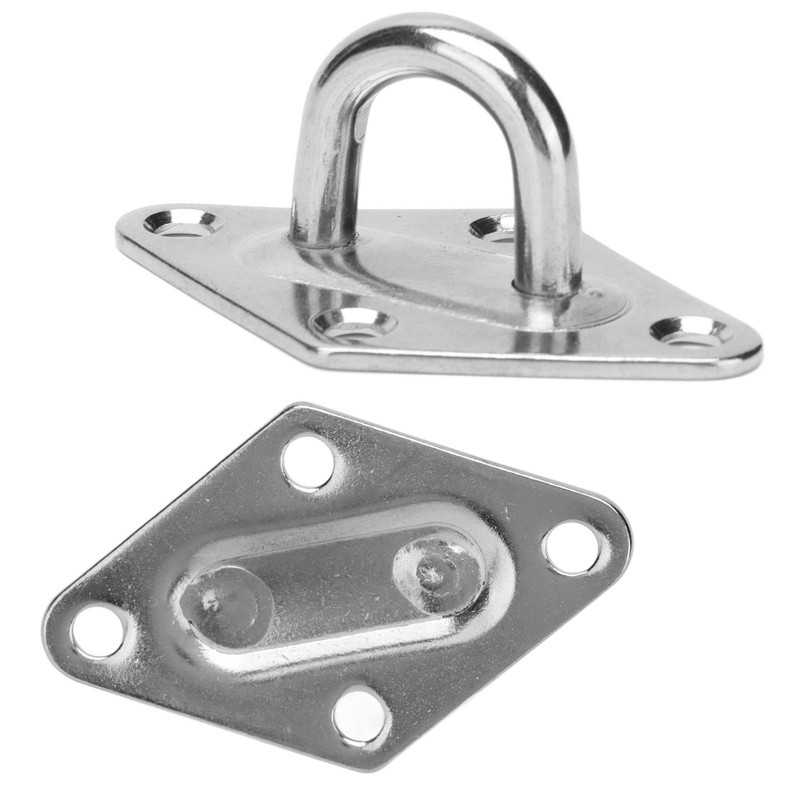 10Pcs Eye Plate 316 Stainless Steel Heavy Duty Suspension Pad