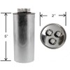 29W09 - ClimaTek Upgraded 70/10 uf MFD Round 370/440 Volt
