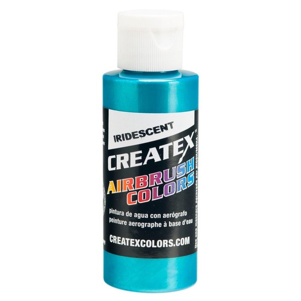 Createx Airbrush Colors iridescent turquoise 4 oz.