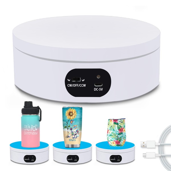 YVV YVV Turner Cup Rotating Display Stand for Epoxy Glitter