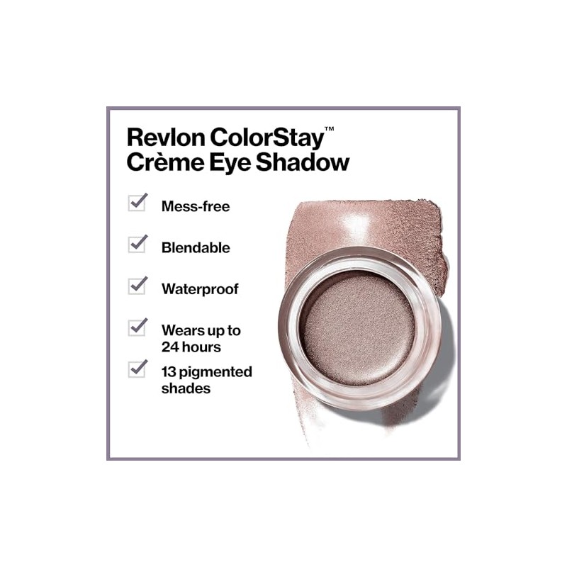 Revlon 7641-08 Colorstay Creme Eye Shadow, 5.2 g