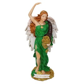 8.5" Angel de la Abundancia Abundance Abundia Statue Figurine Image Figure