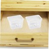 CAXUSD 13pcs Clear Drawer Organizer for Tidy Desk Storage Neat
