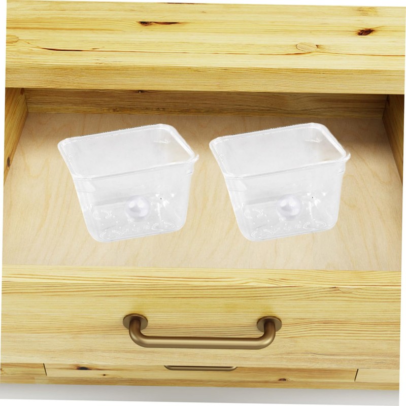 CAXUSD 13pcs Clear Drawer Organizer for Tidy Desk Storage Neat