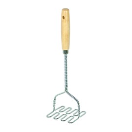 Gravidus Potato Masher with Wooden Handle