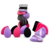 6+6 Professional Makeup Sponge Set,2.76 inch Portable Soft Setting Face
