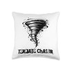 Tornado Chaser Twister Throw Pillow